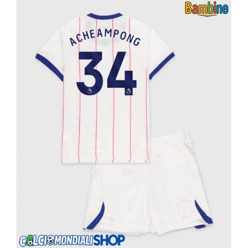 Maglie da calcio Chelsea Josh Acheampong #34 Terza Maglia Bambino 2026-27 Manica Corta + Pantaloni corti)